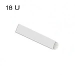 TN02 Microblading 18 U needles Permanent Makeup Tattoo Needle 18 Flex Blades for Eyebrow Manual Pen