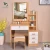 Import Tocador Schminktisch Makeup Dressers Vanity Dressing Table With Mirror And Stool from China