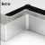 Import toco Quarter Round Metal Corner Factory Extrusion Profile Special Shape Triangular Aluminium Tile Edge Trim from China