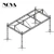 Import Top quality steel truss prices with box and aluminum roof truss display from China