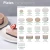 Top Selling Disposable Biodegradable Compostable Sugarcane Round Plate in 7 Inch P011