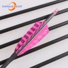 TopArchery hunting arrows OD 7.5mm 32&quot; Real Turkey feather pure carbon arrows for hunting or archery target shooting