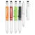 Import Touch Screen Metal Crystal Light 3 In 1 Stylus ballpoint Pen, metal pen with Led light from China