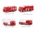 Import Track Parking lot kids slot toys music light up vehicle metal diecast fire trucks from China