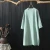 Import Traditional style Chinese dress good quality candy color women linen comfortable clothing from China