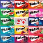Trident Chewing Gum with Different Flavoured