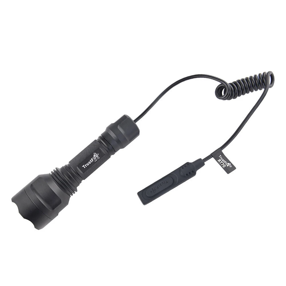 TrustFire tactical hunting flashlight vioceless remote pressure switch press controller