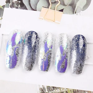 TSZSNew Arrival Multicolor Nail Art Fire Stickers Professional Nail Decorations For UV Acrylic Nails