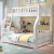 Import Twins double bunk bed desk wooden double bed adult children beds with study table and shelf from China