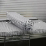 U-LOCK Polycarbonate sheet 4-Layer Rectangle Structure daylighting system