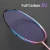 Import Ultra LIGHT 8U professional full carbon graphite badminton racket from China