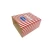 Import Unique disposable top grade one-off Trapezoid die out waved side red and white stripes cute popcorn packaging humbug paper bags from China