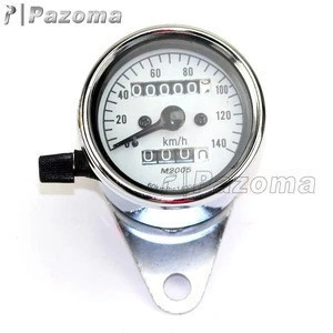Universal Cafe Racer Motorcycle Scooter Mechanical Mini Speedometer With Internal Night Light