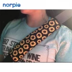 Universal Car Seat belt Pads Cover Shoulder Strap Covers ,Soft Comfort Sublimation Blanks Neoprene Car Seat Belt Shoulder