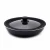 Universal Lid for Pots, Pans and Skillets - Tempered Glass with Heat Resistant Silicone Rim, Fits 20/22/24cm Diameter Cookware