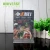 Import UNIVERSE clear slant back acrylic sign holder with wood base acrylic letter sign from China