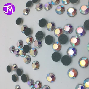 USA, Italy, Netherlands, Austria Round 3mm SS10 Hot fix Korean low lead rhinestone for T-shirt