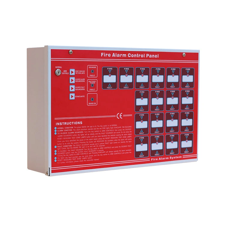 USAFE 2-Zones Conventional Fire Alarm Control Panel with CE Approval
