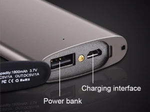 USB rechargeable power bank lighter,electric cigarette plasma lighter
