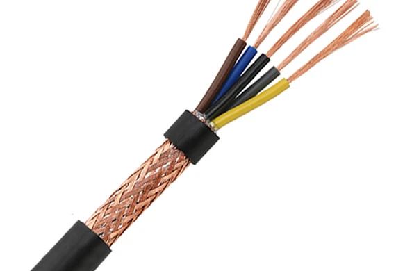 Usine 8 Conducteurs Blindage Tresse Resistant Flexion Electric Cable Cuivre Gaine Fil Cable Electrique