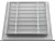 Import ventilation fixed louver return air aluminum bathroom louver window from China