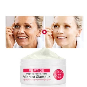 VIBRANT GLAMOUR brand Anti-wrinkle Firming Anti Aging Anti Acne Whitening Moisturizing skin Pure Collagen Six-Peptide Face Cream