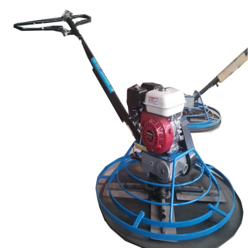 Walk Behind Electric Concrete Power Trowel Machine Helicopter Handheld Power Helicopter Walk Behind Power Trowel Machine
