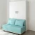 Import Wall bed furniture Invisible Wall Bed with Wardrobe from China