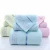 Import Water cube plain cotton towel set of three custom LOGO from China