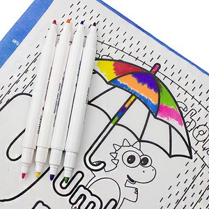Waterproof permanent fabric T-shirt textile marker non-washable fabric paint with custom logo for kids DIY project