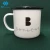 Import wedding souvenirs enamel camping cup,tin mug, stainless steel rim from China