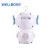Import Wellboss Music And Story Kids Toy Robot Intelligent Dialoge Wholesale AI Robot With LED Eyes from China