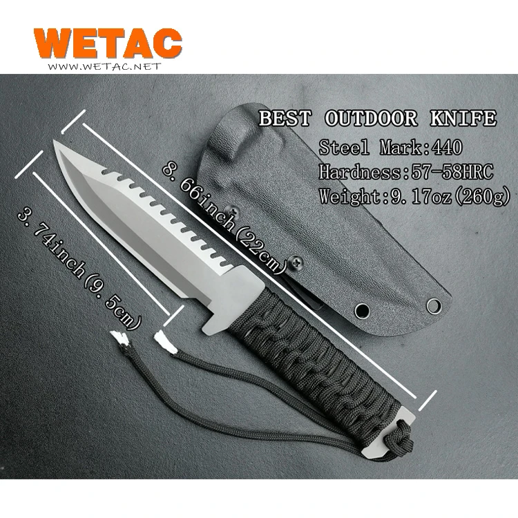 Wetac Outdoor best selling camping knife knife hunting
