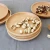 Import Whole wooden Japanese goods 15cm dried fruit baking dishes coconut wood plates from China