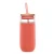 Import Wholesale 20oz Glass Tumbler With Straw Silicone Sleeve Bamboo Lid from China
