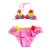 Import Wholesale baby girls swimsuit bathing suits bikini beachwear flowers kids swimwear from China