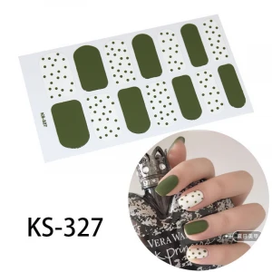 Wholesale Beautysticker 2021 New Design Nail Supplies Sticker Full Cover 3D Art Decoration Nail Stickers