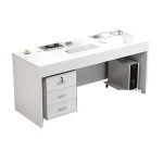 Wholesale best price industrial unique wooden  Office desk and chair combination