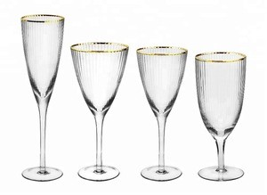 Wholesale Cheap Wedding Decorated Glassware Set/Wine Glass