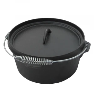 Wholesale Cookware Sets Outdoor Camping Cookware Sets Cast Iron Camp Dutch Oven For BBQ