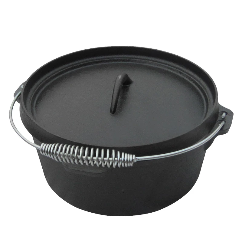 Wholesale Cookware Sets Outdoor Camping Cookware Sets Cast Iron Camp Dutch Oven For BBQ