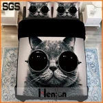 Wholesale custom digital printed duvet cover sets
