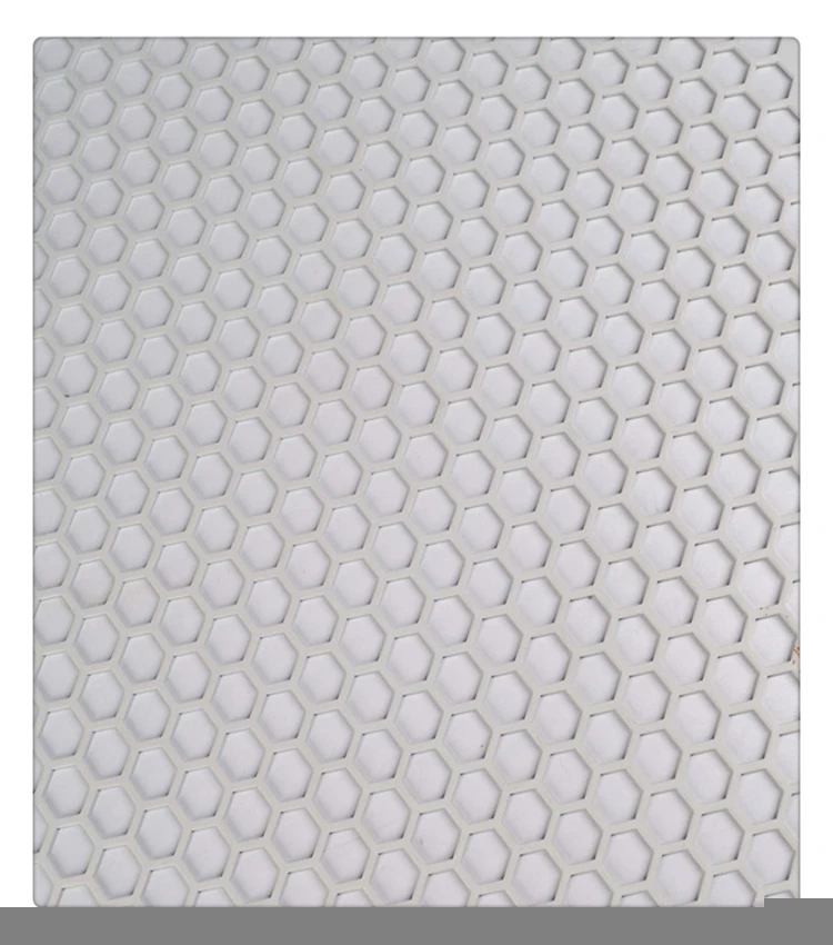 Wholesale customers requirement hexagonal hole perforated metal sheet