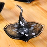 wholesale decorative crafted murano blown glass fish ornaments