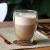 Import Wholesale Elegant coffee cup 350ml High Borosilicate Double Wall Glass Cup from China
