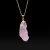 Import Wholesale Fashion Jewelry Pendant Crystal  Healing Natural Stone Necklace For Women from China