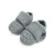 Import wholesale fashion new style unsex solid color knitted crochet baby shoes from China