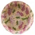 Import wholesale food grade round full fruit printing plastic melamine dinner plate from China