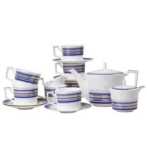wholesale gift box Porcelain mug/cup and saucer set 12pcs cheap ceramic bone china tea coffee cup sets