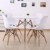 wholesale high quality dining room furniture comedor wooden Nordic Morden round dining table